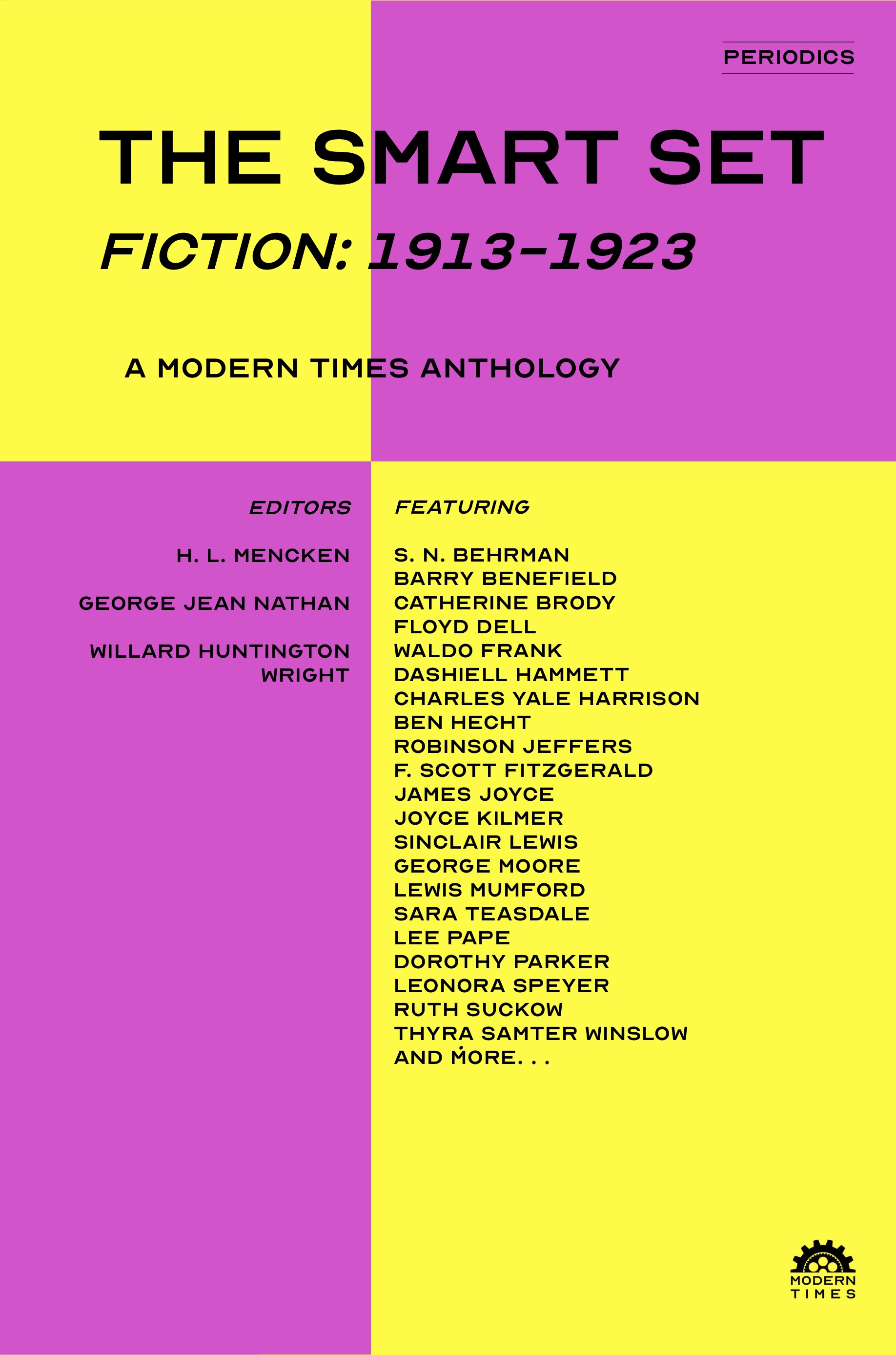 The Smart Set (Fiction 1913-1923): A Modern Times Anthology